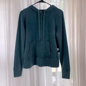 NWT 90 Degree by Reflex Vintage Teal Hoodie